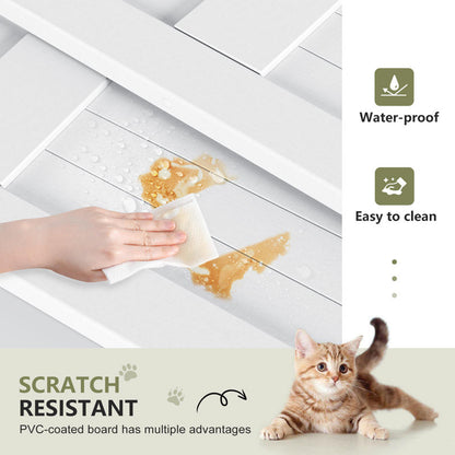 Paneled Manufactured Wood Bi-fold Door with Installation Hardware Kit